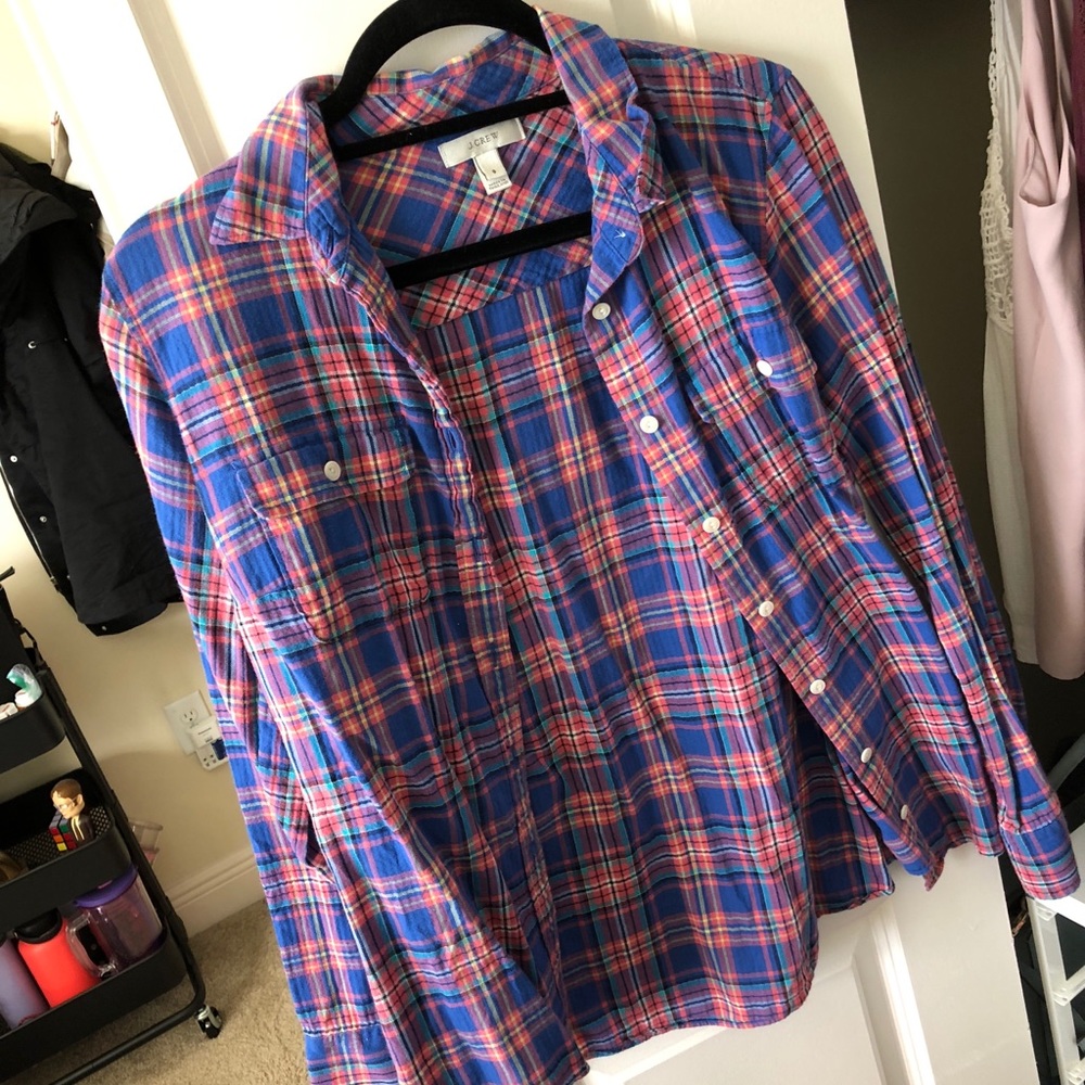 J Crew Flannel Size 8